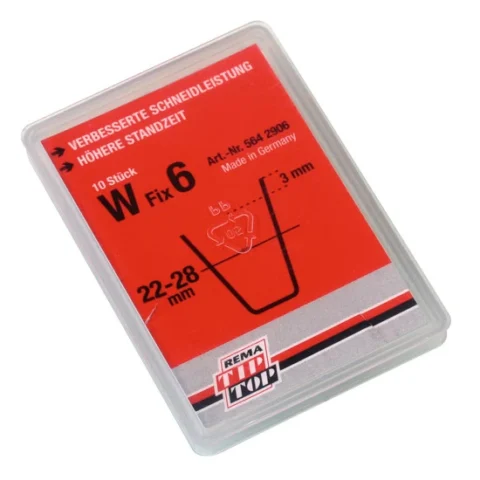 Gumi profilvágóhoz vágókés - szögletes profil - W Fix6. 22-28 mm -