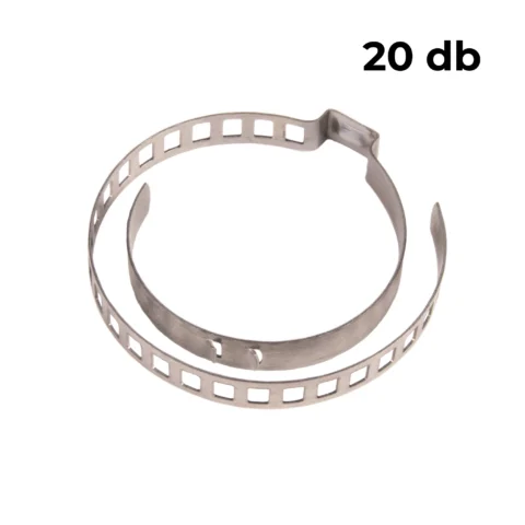 Féltengely gumiharang bilincs készlet 7 mm x 405 mm 20 db készlet