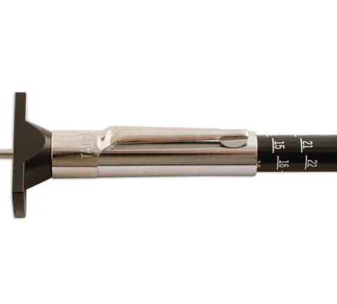 Gumiabroncs mélységmérő 1-22 mm mélységig - Laser