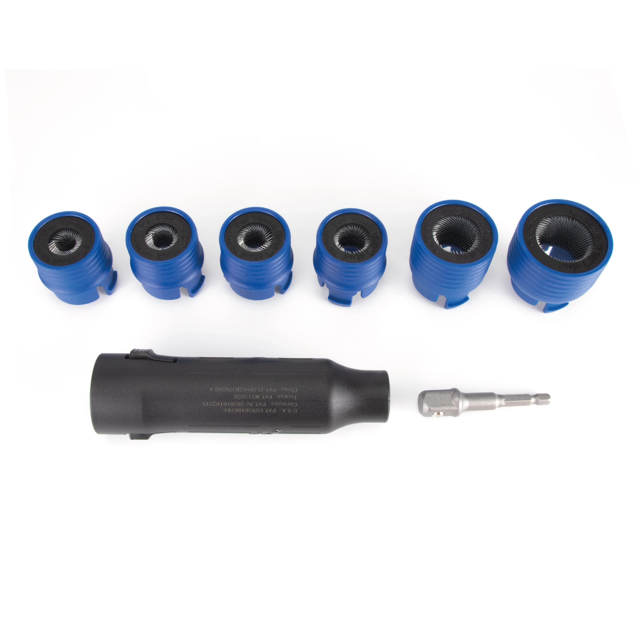 Kerékcsavar és tőcsavar menet-tisztító 6+2 db készlet - Laser Tools - Image 2