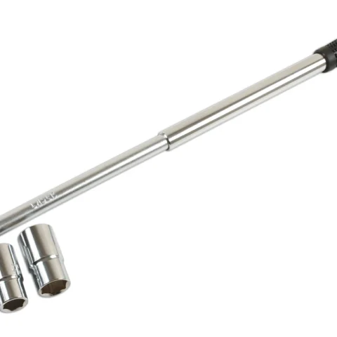 Kerékanya kulcs teleszkópos 350-550 mm 17x19 mm és 21x23 mm - Laser